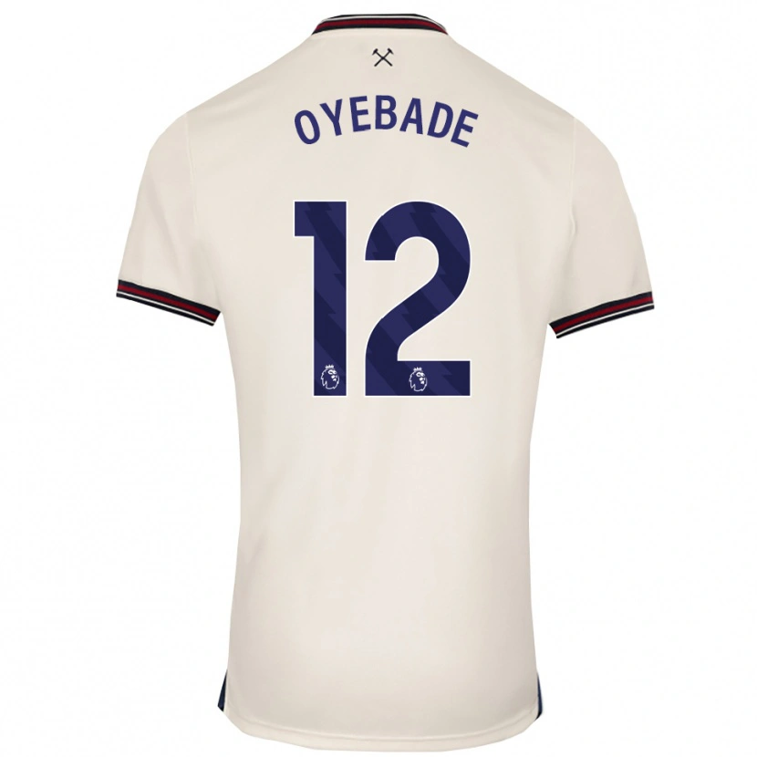 Danxen Damen Rayan Oyebade #12 Creme Weiß Auswärtstrikot Trikot 2025/26 T-Shirt Österreich