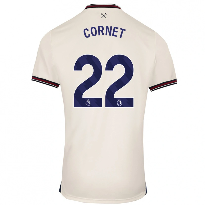Danxen Damen Maxwel Cornet #22 Creme Weiß Auswärtstrikot Trikot 2025/26 T-Shirt Österreich