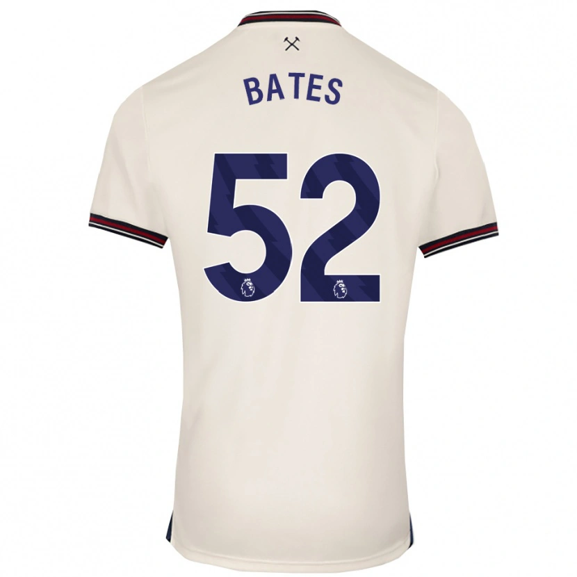 Danxen Damen Billy Bates #52 Creme Weiß Auswärtstrikot Trikot 2025/26 T-Shirt Österreich