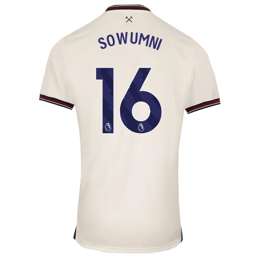 Danxen Damen Elisha Sowumni #16 Creme Weiß Auswärtstrikot Trikot 2025/26 T-Shirt Österreich