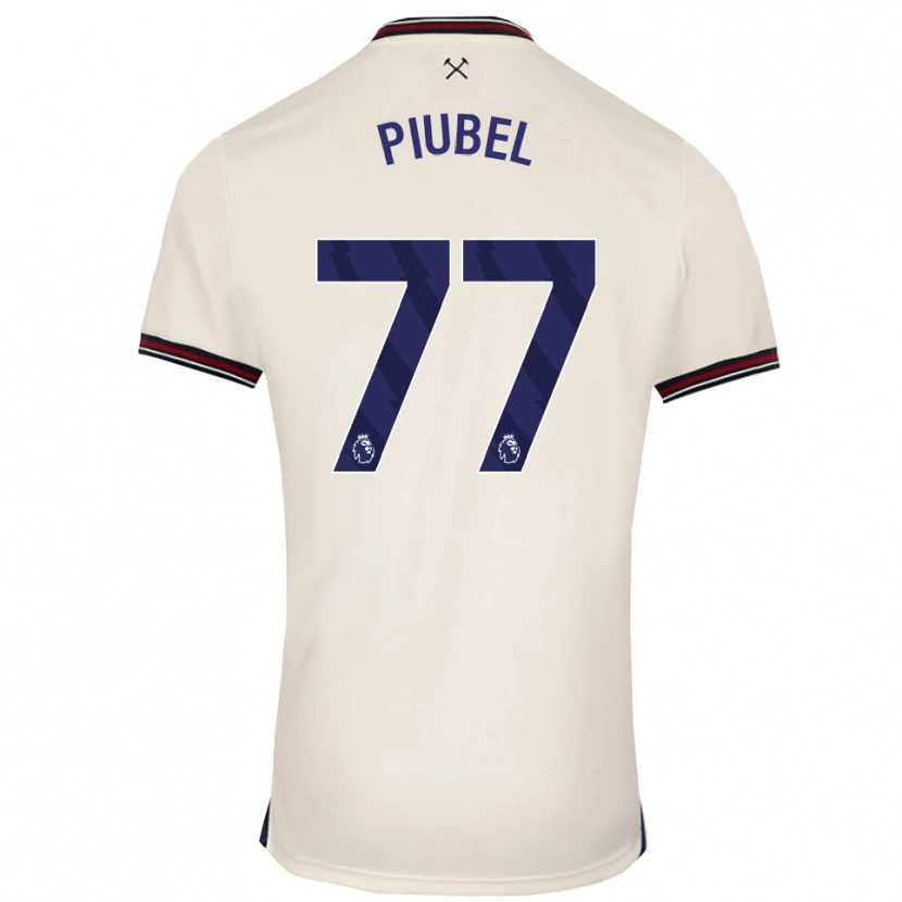 Danxen Damen Seraina Piubel #77 Creme Weiß Auswärtstrikot Trikot 2025/26 T-Shirt Österreich