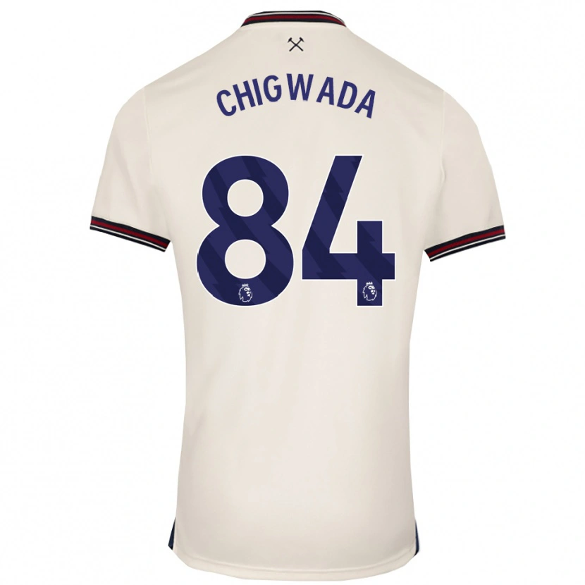 Danxen Damen David Chigwada #84 Creme Weiß Auswärtstrikot Trikot 2025/26 T-Shirt Österreich
