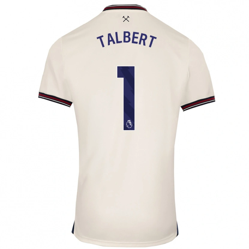 Danxen Damen Katelin Talbert #1 Creme Weiß Auswärtstrikot Trikot 2025/26 T-Shirt Österreich