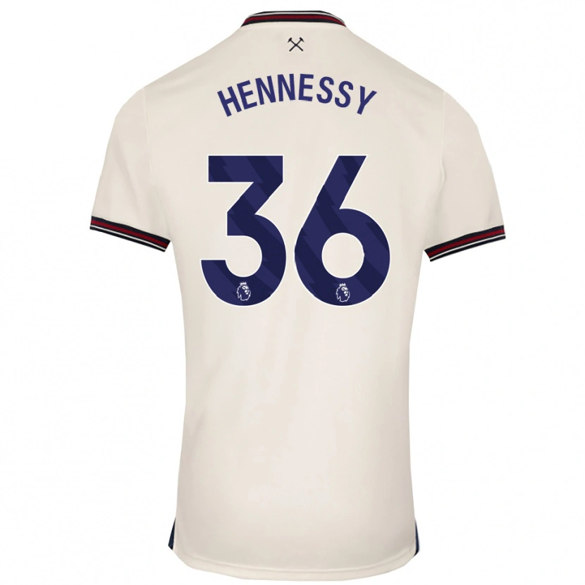 Danxen Damen Alexandra Hennessy #36 Creme Weiß Auswärtstrikot Trikot 2025/26 T-Shirt Österreich