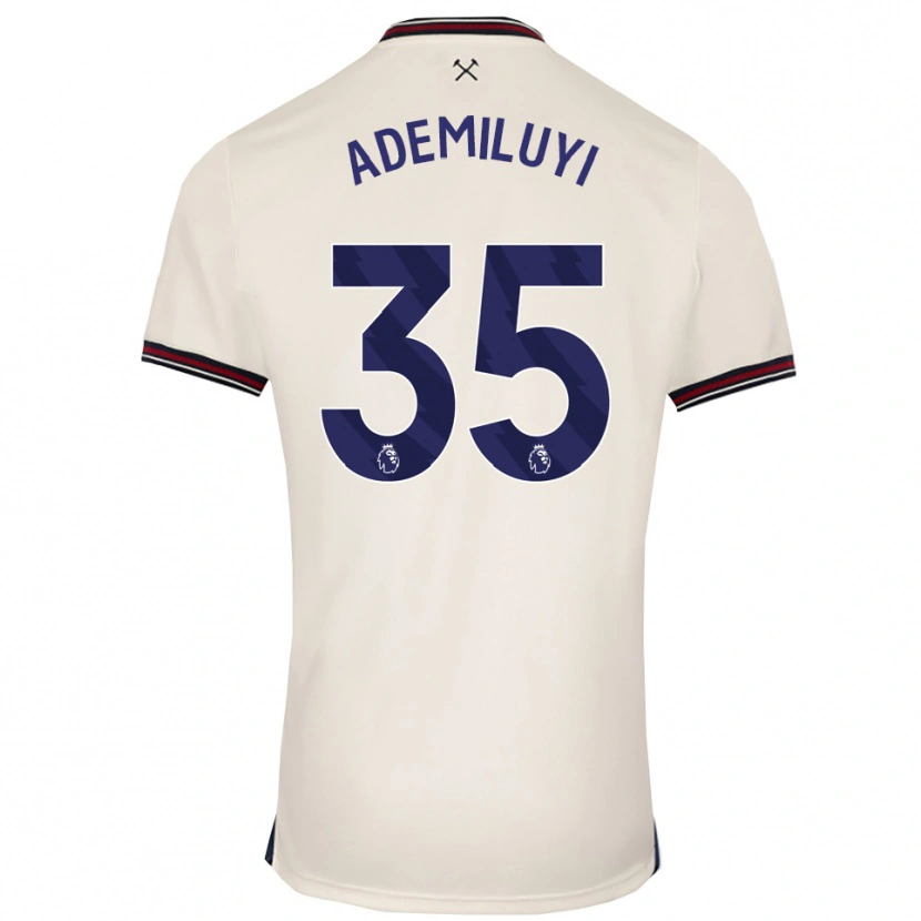 Danxen Damen Princess Ademiluyi #35 Creme Weiß Auswärtstrikot Trikot 2025/26 T-Shirt Österreich