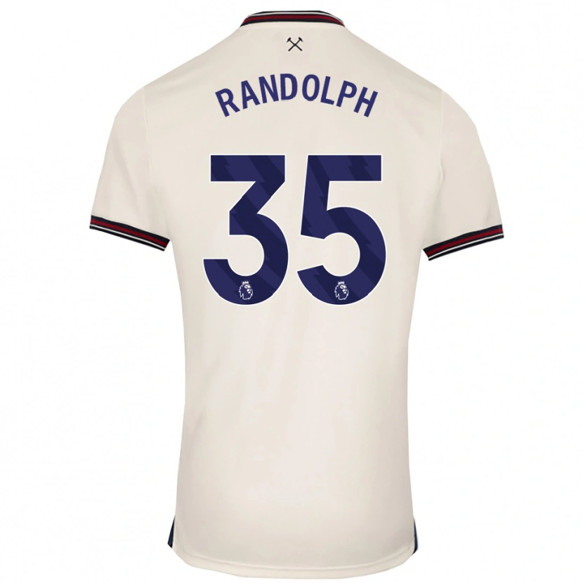 Danxen Damen Darren Randolph #35 Creme Weiß Auswärtstrikot Trikot 2025/26 T-Shirt Österreich