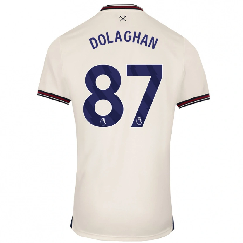 Danxen Damen Brad Dolaghan #87 Creme Weiß Auswärtstrikot Trikot 2025/26 T-Shirt Österreich