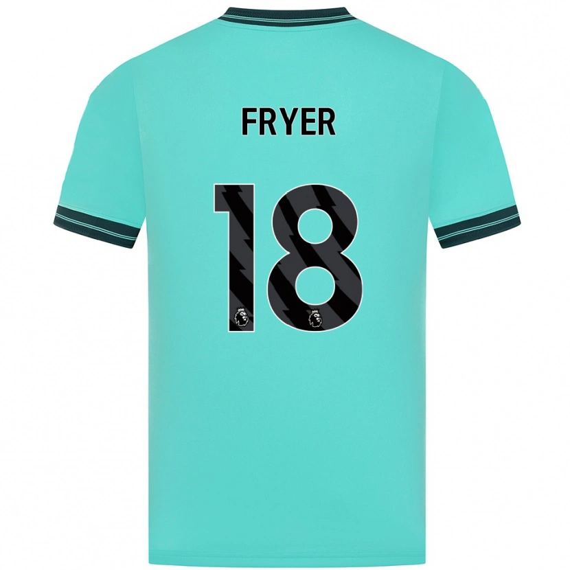 Danxen Damen Hannah Fryer #18 Himmelblau Grün Auswärtstrikot Trikot 2025/26 T-Shirt Österreich