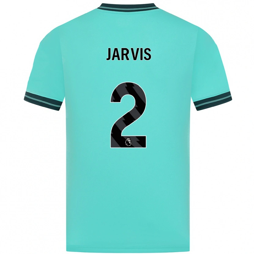 Danxen Damen Ryan Jarvis #2 Himmelblau Grün Auswärtstrikot Trikot 2025/26 T-Shirt Österreich