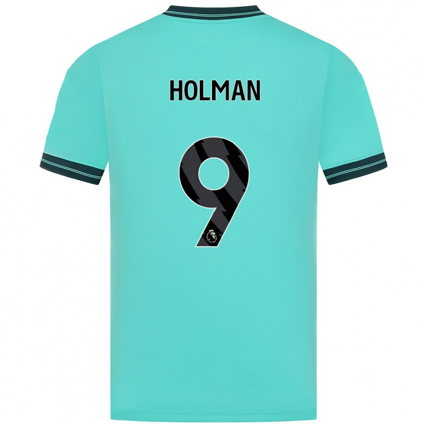 Danxen Damen Fletcher Holman #9 Himmelblau Grün Auswärtstrikot Trikot 2025/26 T-Shirt Österreich