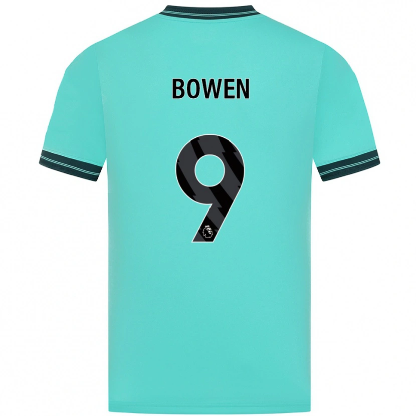 Danxen Damen Reiss Bowen #9 Himmelblau Grün Auswärtstrikot Trikot 2025/26 T-Shirt Österreich