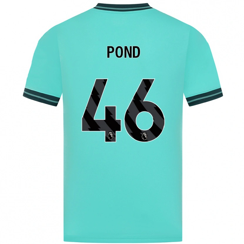 Danxen Damen Alfie Pond #46 Himmelblau Grün Auswärtstrikot Trikot 2025/26 T-Shirt Österreich
