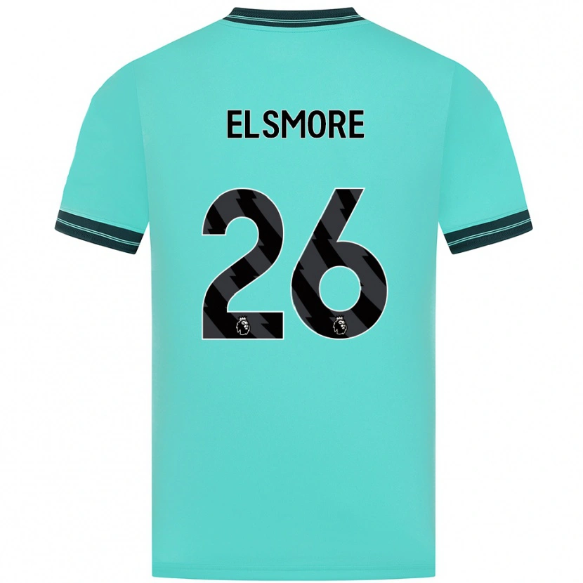 Danxen Damen Ria Elsmore #26 Himmelblau Grün Auswärtstrikot Trikot 2025/26 T-Shirt Österreich