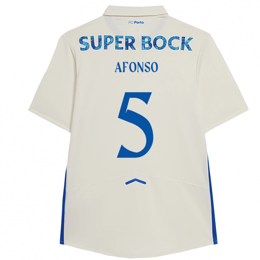 Danxen Damen Zé Afonso #5 Weiß Blau Ausweichtrikot Trikot 2025/26 T-Shirt Österreich