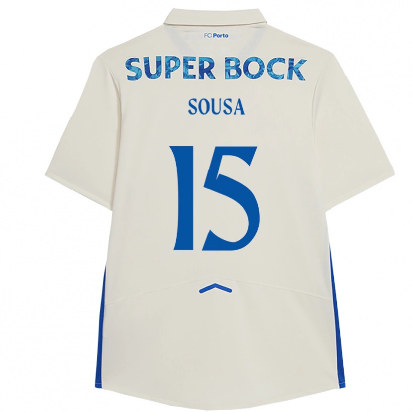 Danxen Damen Vasco Sousa #15 Weiß Blau Ausweichtrikot Trikot 2025/26 T-Shirt Österreich