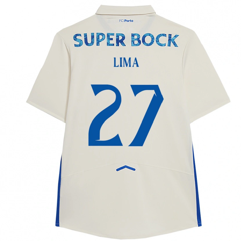 Danxen Damen Cláudia Lima #27 Weiß Blau Ausweichtrikot Trikot 2025/26 T-Shirt Österreich