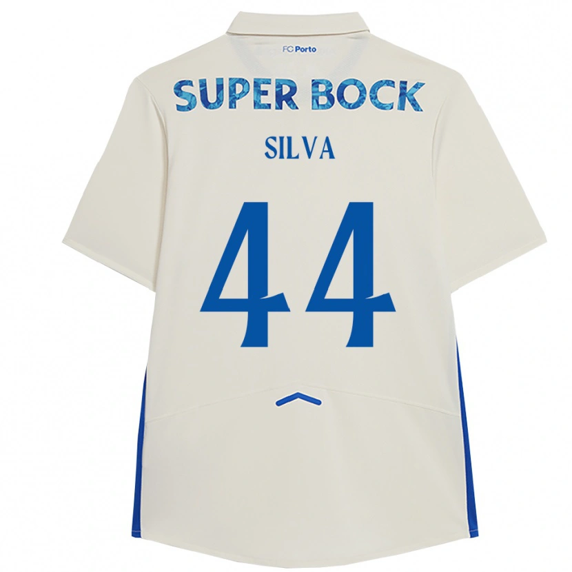 Danxen Damen Felipe Silva #44 Weiß Blau Ausweichtrikot Trikot 2025/26 T-Shirt Österreich