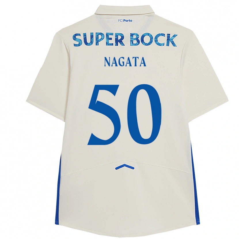 Danxen Damen Kotaro Nagata #50 Weiß Blau Ausweichtrikot Trikot 2025/26 T-Shirt Österreich