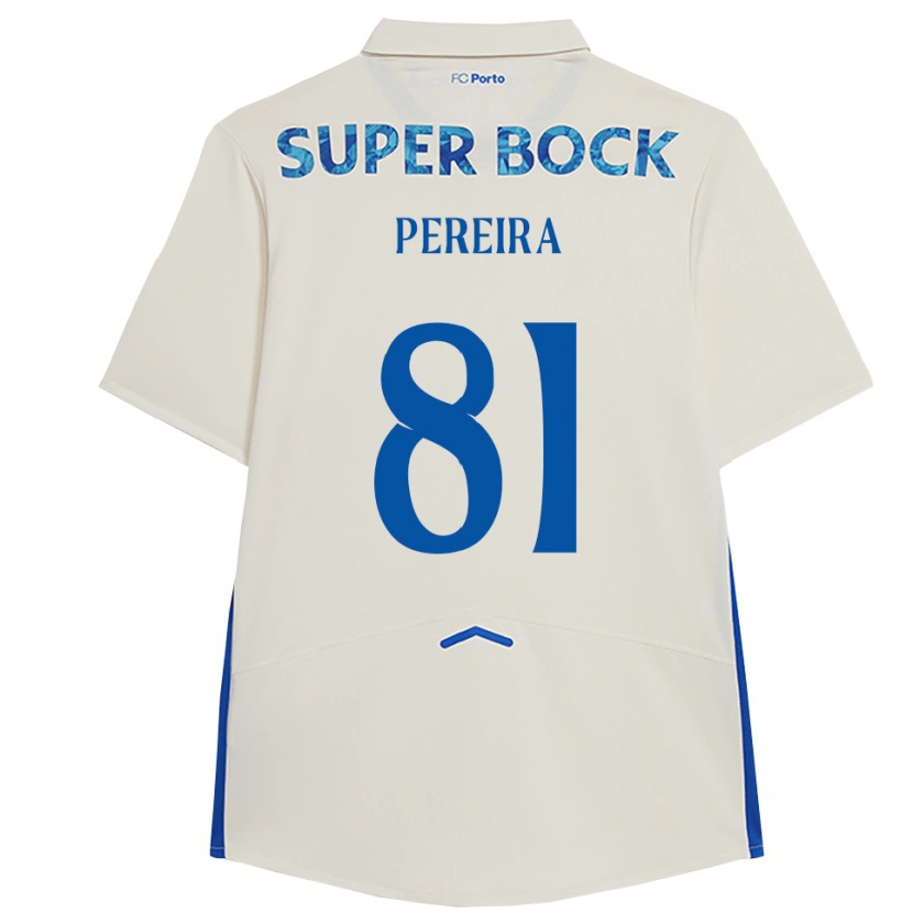 Danxen Damen Martim Pereira #81 Weiß Blau Ausweichtrikot Trikot 2025/26 T-Shirt Österreich