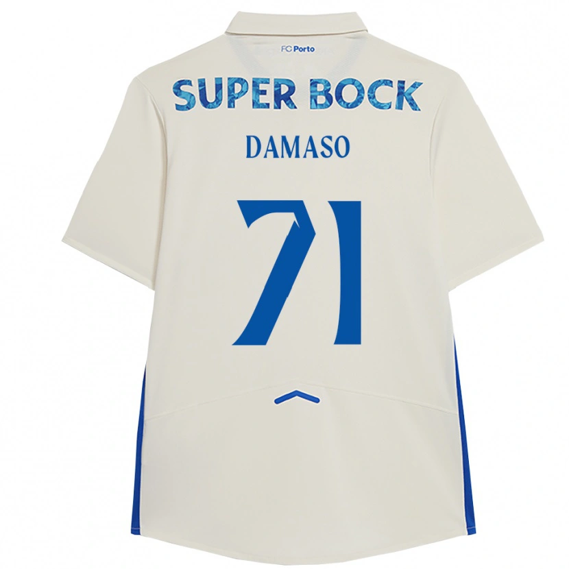 Danxen Damen Nico Damaso #71 Weiß Blau Ausweichtrikot Trikot 2025/26 T-Shirt Österreich