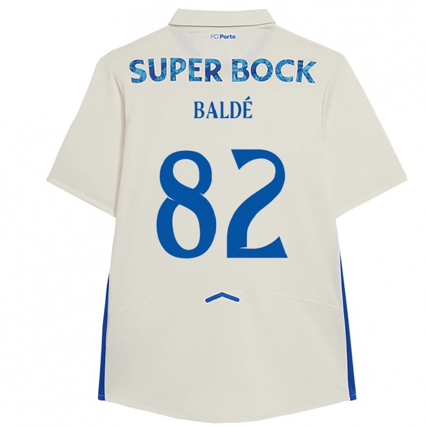 Danxen Damen Alfa Baldé #82 Weiß Blau Ausweichtrikot Trikot 2025/26 T-Shirt Österreich