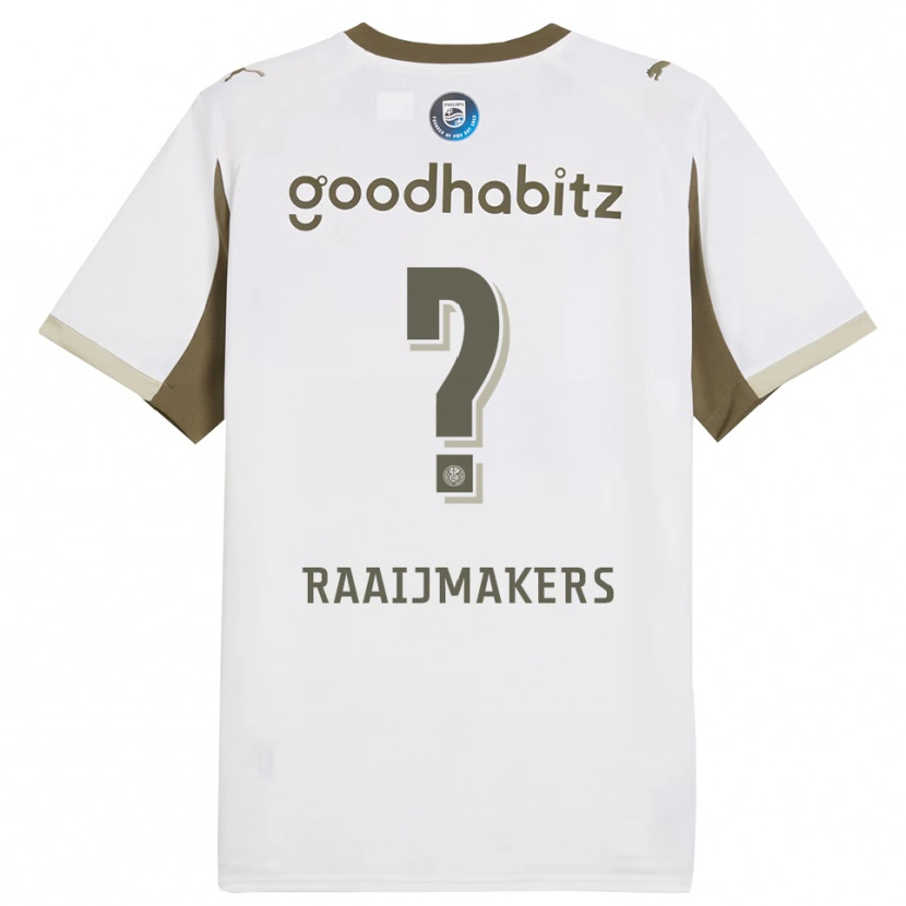 Danxen Damen Lars Raaijmakers #0 Weiß Grau Ausweichtrikot Trikot 2025/26 T-Shirt Österreich