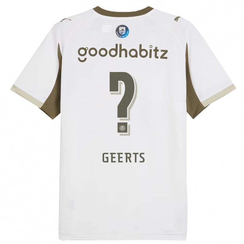 Danxen Damen Enzo Geerts #0 Weiß Grau Ausweichtrikot Trikot 2025/26 T-Shirt Österreich