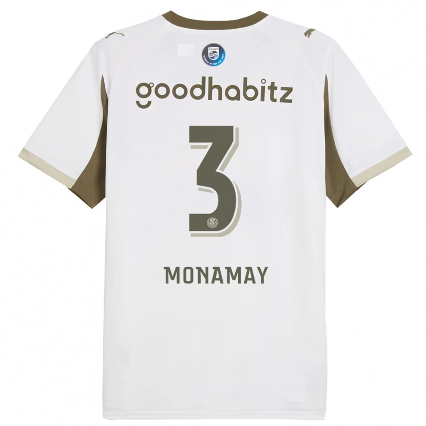 Danxen Damen Madi Monamay #3 Weiß Grau Ausweichtrikot Trikot 2025/26 T-Shirt Österreich