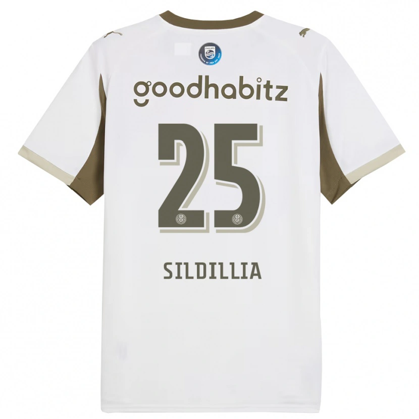 Danxen Damen Kiliann Sildillia #25 Weiß Grau Ausweichtrikot Trikot 2025/26 T-Shirt Österreich