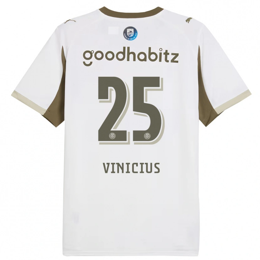 Danxen Damen Carlos Vinicius #25 Weiß Grau Ausweichtrikot Trikot 2025/26 T-Shirt Österreich