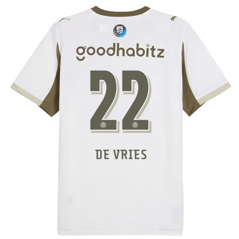 Danxen Damen Lyam De Vries #22 Weiß Grau Ausweichtrikot Trikot 2025/26 T-Shirt Österreich