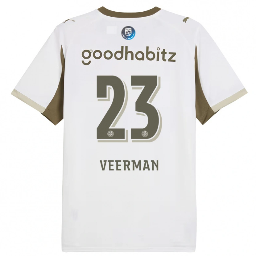 Danxen Damen Joey Veerman #23 Weiß Grau Ausweichtrikot Trikot 2025/26 T-Shirt Österreich
