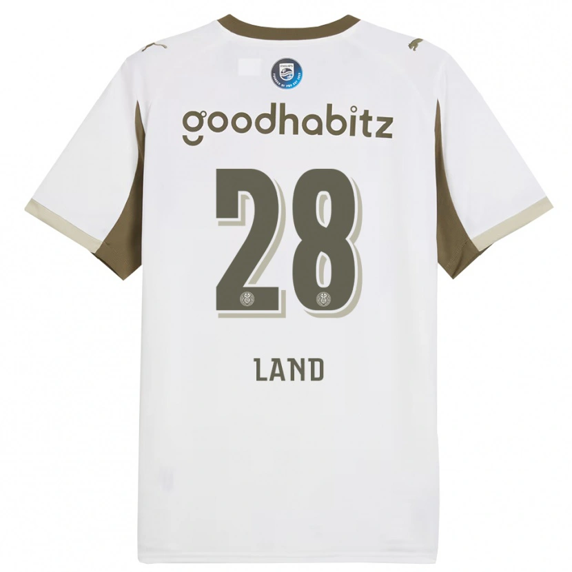 Danxen Damen Tygo Land #28 Weiß Grau Ausweichtrikot Trikot 2025/26 T-Shirt Österreich