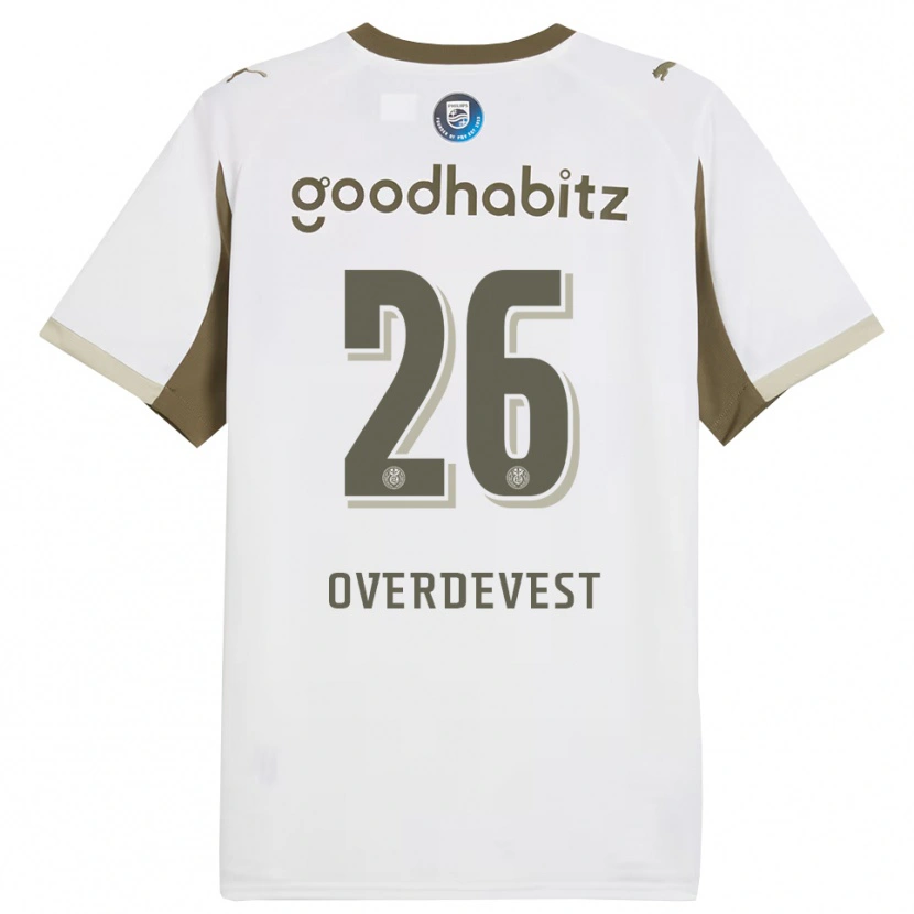 Danxen Damen Marco Overdevest #26 Weiß Grau Ausweichtrikot Trikot 2025/26 T-Shirt Österreich