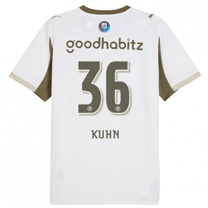 Danxen Damen Wessel Kuhn #36 Weiß Grau Ausweichtrikot Trikot 2025/26 T-Shirt Österreich