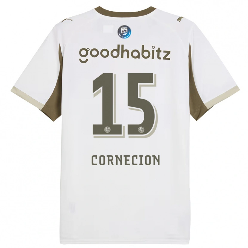 Danxen Damen Shuryjano Cornecion #15 Weiß Grau Ausweichtrikot Trikot 2025/26 T-Shirt Österreich