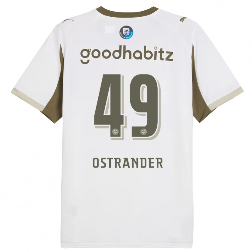 Danxen Damen William Ostrander #49 Weiß Grau Ausweichtrikot Trikot 2025/26 T-Shirt Österreich