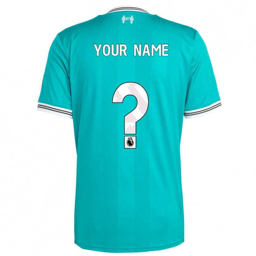 Danxen Damen Ihren Namen #0 Grün Weiß Ausweichtrikot Trikot 2025/26 T-Shirt Österreich