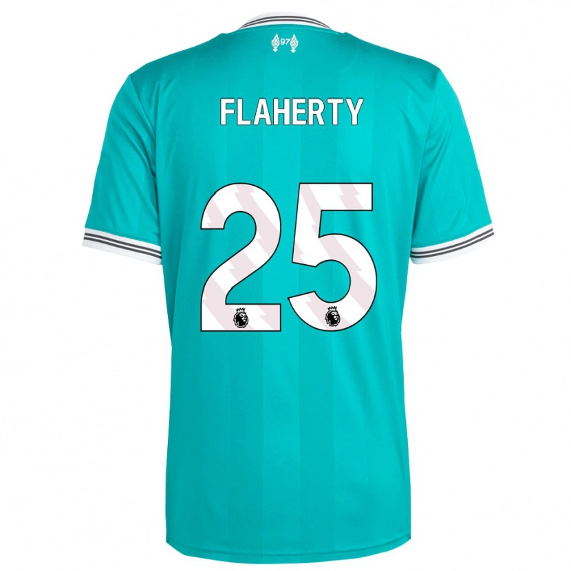 Danxen Damen Gilly Flaherty #25 Grün Weiß Ausweichtrikot Trikot 2025/26 T-Shirt Österreich