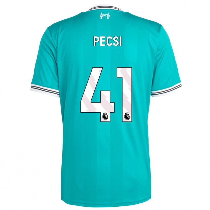 Danxen Damen Ármin Pécsi #41 Grün Weiß Ausweichtrikot Trikot 2025/26 T-Shirt Österreich