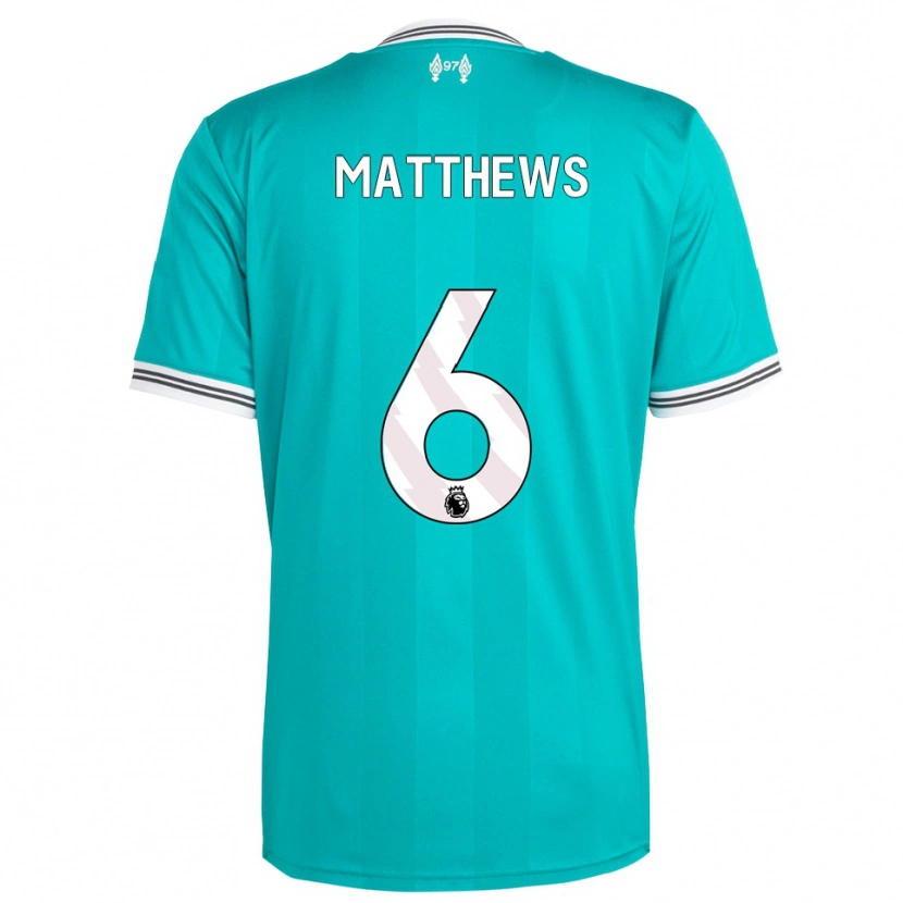 Danxen Damen Jasmine Matthews #6 Grün Weiß Ausweichtrikot Trikot 2025/26 T-Shirt Österreich