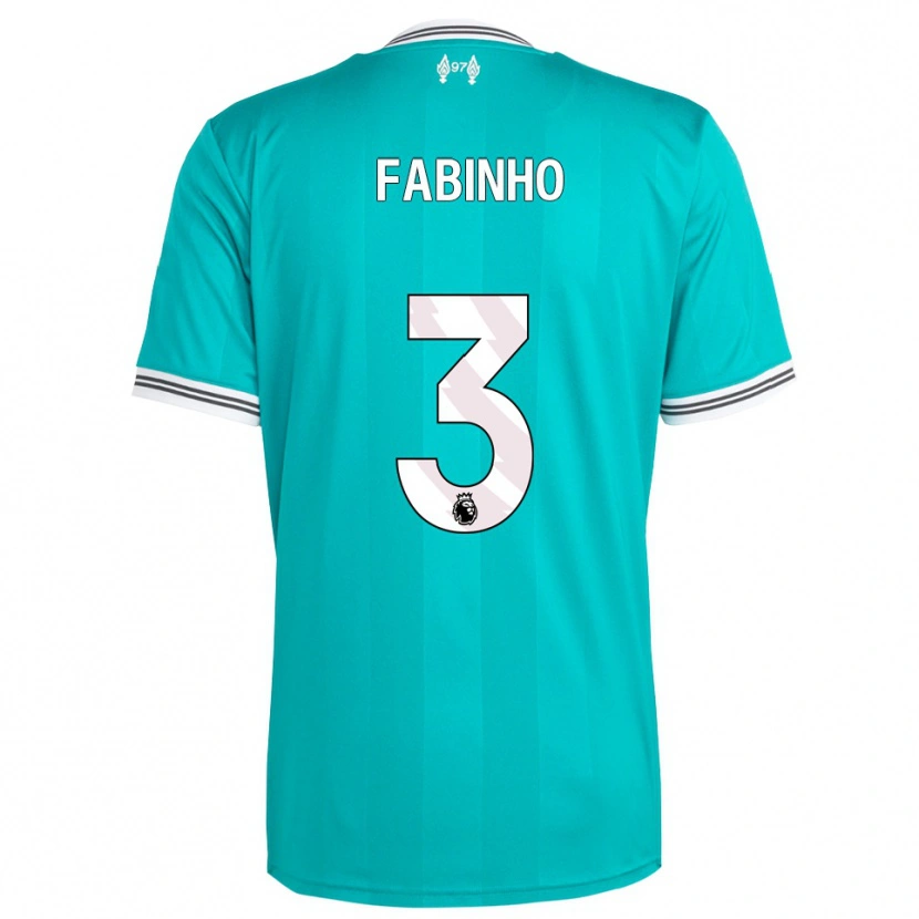 Danxen Damen Fabinho #3 Grün Weiß Ausweichtrikot Trikot 2025/26 T-Shirt Österreich