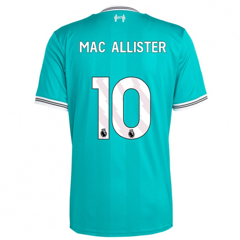 Danxen Damen Alexis Mac Allister #10 Grün Weiß Ausweichtrikot Trikot 2025/26 T-Shirt Österreich