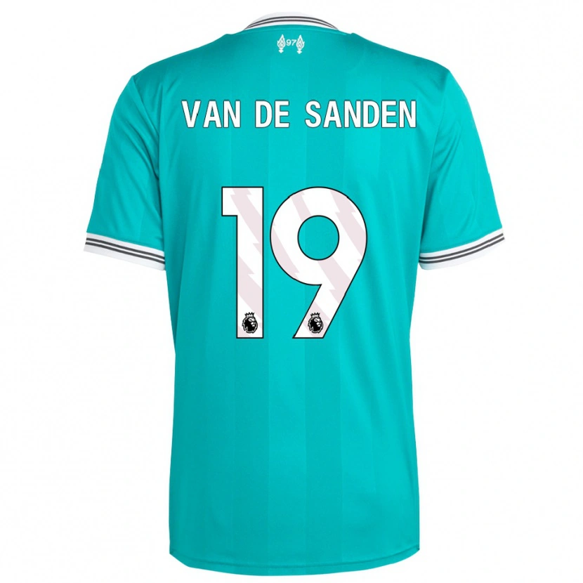 Danxen Damen Shanice Van De Sanden #19 Grün Weiß Ausweichtrikot Trikot 2025/26 T-Shirt Österreich