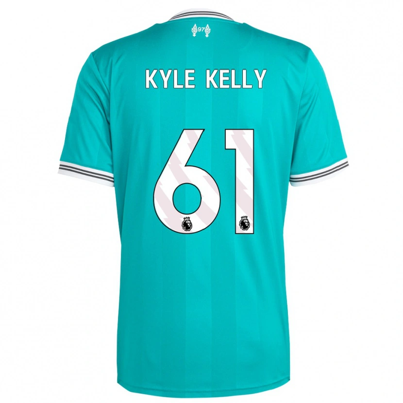 Danxen Damen Kyle Kelly #61 Grün Weiß Ausweichtrikot Trikot 2025/26 T-Shirt Österreich