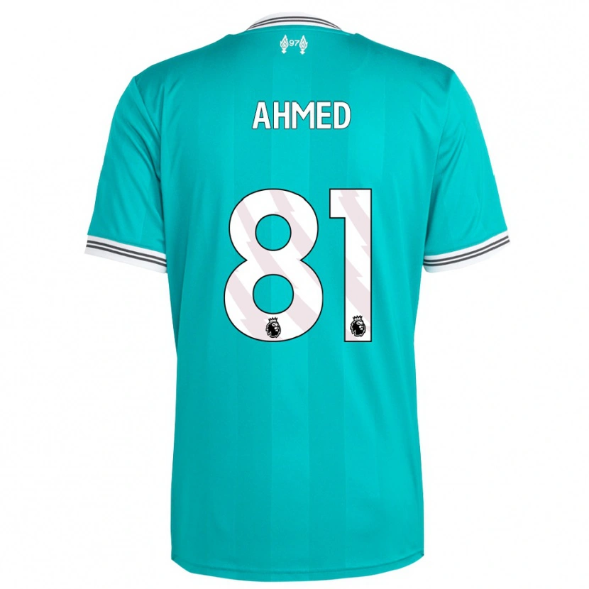 Danxen Damen Kareem Ahmed #81 Grün Weiß Ausweichtrikot Trikot 2025/26 T-Shirt Österreich