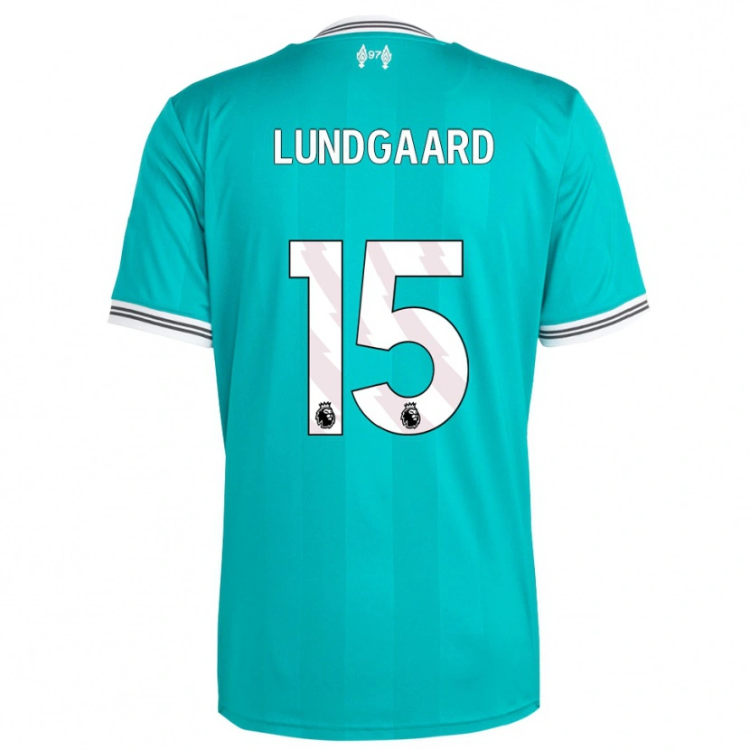 Danxen Damen Sofie Lundgaard #15 Grün Weiß Ausweichtrikot Trikot 2025/26 T-Shirt Österreich