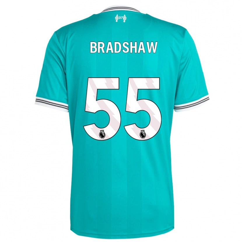 Danxen Damen Joe Bradshaw #55 Grün Weiß Ausweichtrikot Trikot 2025/26 T-Shirt Österreich