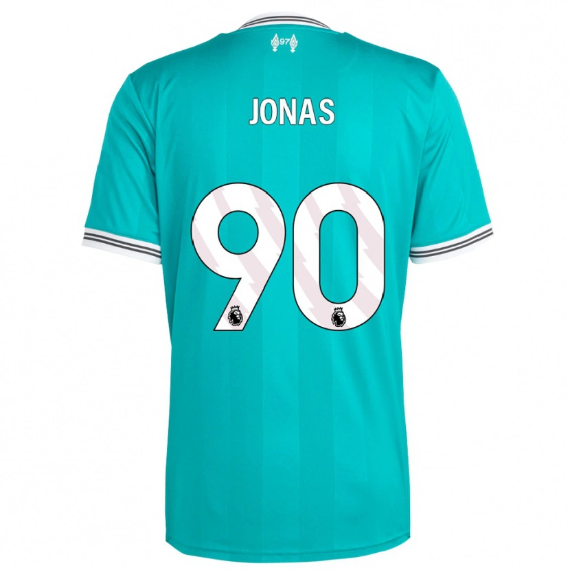 Danxen Damen Lee Jonas #90 Grün Weiß Ausweichtrikot Trikot 2025/26 T-Shirt Österreich