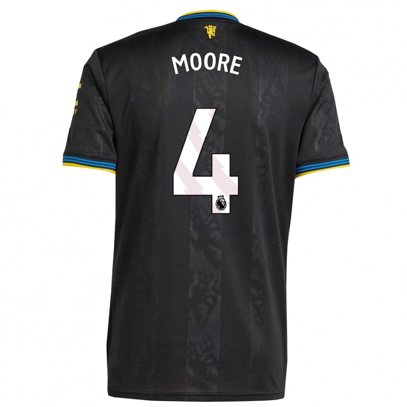 Danxen Damen Jade Moore #4 Schwarz Gelb Blau Ausweichtrikot Trikot 2025/26 T-Shirt Österreich